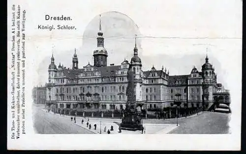 36527 AK Dresden um 1905 Königl. Schloss