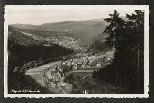 20368 Ansichtskarte Sitzendorf Schwarzatal, gelaufen  1958