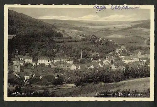 20443 Ansichtskarte Bad Salzschlirf 1934