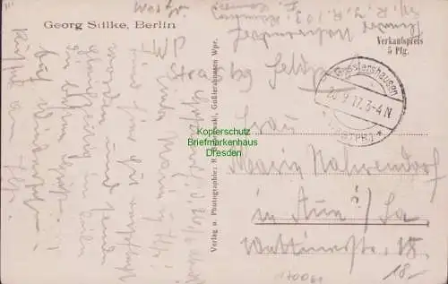 170061 AK Goßlershausen Wpr. Jablonowo Pomorskie 1917 Hauptstraße