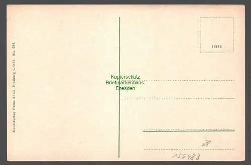 155483 AK Goldberg in Schlesien um 1920 Totalansicht mit Bahnhof Zlotoryja