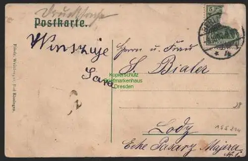 155214 AK Bad Kissingen 1907 Die Bodenlaube in der Zukunft
