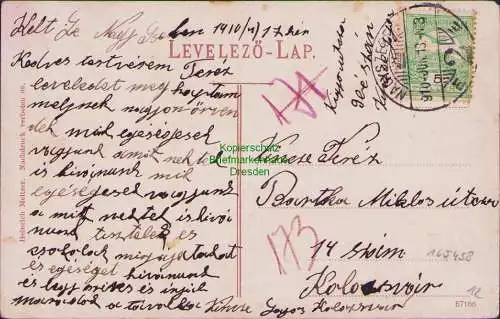 165438 AK Hermannstadt Sibiiu Nagyszeben 1910