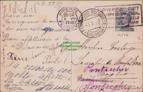 165471 AK Scarperia Entrata principale Haupteingang 1929