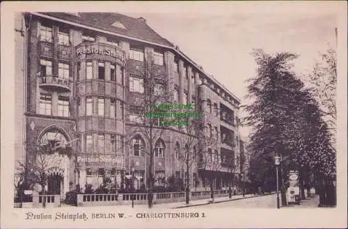 165376 AK Pension Steinplatz BERLIN W. CHARLOTTENBURG 2 Uhlandstrasse 197