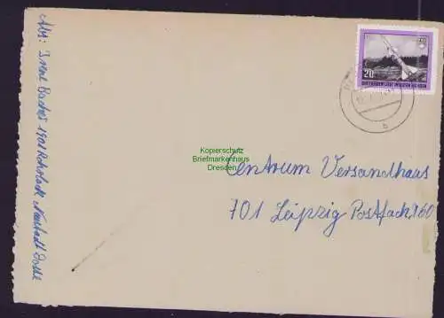 B-17888 Brief DDR 1969 Portobetrug FDJ Spendenmarke unbeanstandet Neustadt Dosse