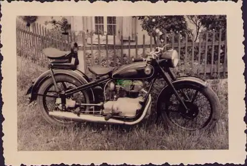 165615 Foto Motorrad AWD Naumburg um 1960