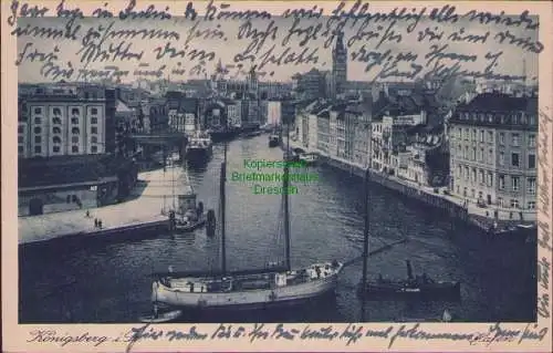 165521 AK Königsberg i. Pr. Hafen 1922