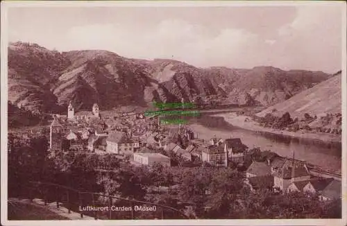 165638 AK Carden Treis-Karden Mosel Panorama um 1930