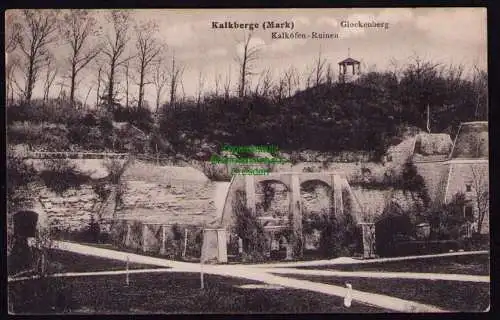 172133 AK Kalkberge Mark Glockenberg Kalkofen Ruinen Rüdersdorf 1909