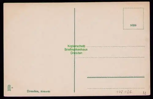 172132 AK Dresden Altmarkt um 1920