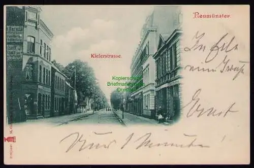 172127 AK Neumünster 1900 Kielerstrasse