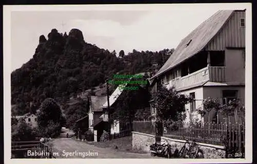 172108 AK Babutin Babetin 1939 Straße mit Sperlingstein