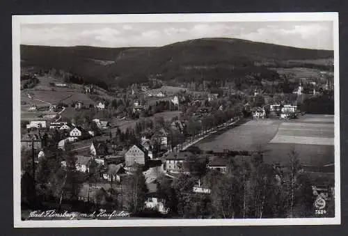 107790 Ansichtskarte Bad Flinsberg m. d. Heufuder Fotokarte um 1940