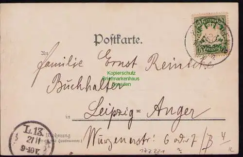 172221 AK Kitzingen a. M. Deuster´sches Schlösschen 1900