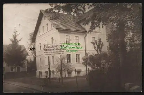 148310 AK Bad Kudowa 1928 Fotokarte Feldschlösschen Wohnungen für Kurgäste