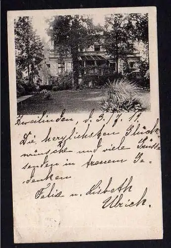 103361 Ansichtskarte Berlin 1919 Zweilinden Villa Wohnhaus