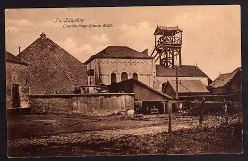 68137 AK La Louvière Charbonnage Zeche Sainte Marie