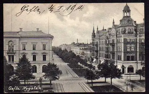 62276 AK Gefle Nygatan 1914 Apotheke Schweden