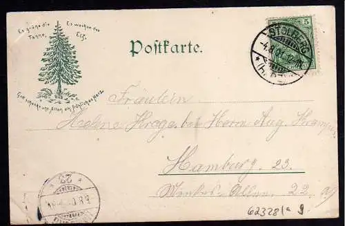 62328 AK Hotel Auerberg Harz Stolberg 1901 Gasthaus