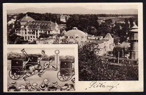 62451 AK Piestany Humor Rennen 1931