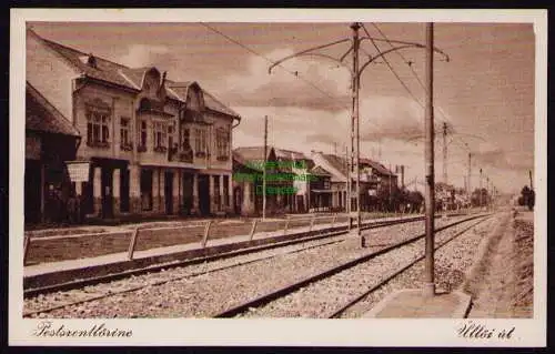 161828 AK Pestzentlörinc Budapest Ungarn Bahnhof um 1930