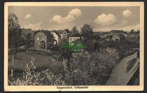 144393 AK Leppersdorf über Radeberg 1939 Teilansicht