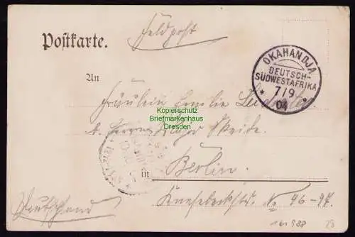 161988 AK DSWA Deutsch Südwestafrika 1904 Lüderitzbucht von Westen Angra Pequena