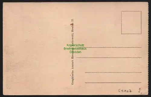 51107 AK Rattenschloss Schlesien Breslau um 1920