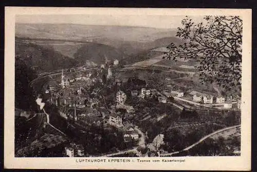 50819 AK Eppstein i. Taunus vom Kaisertempel um 1930