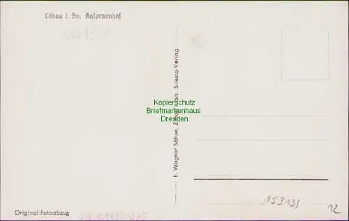 153199 AK Löbau i. Sa. Kasernenhof um 1938