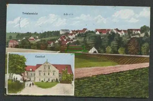 137403 AK Starkenberg Thür. Köstritz 1923 Gasthof Schule