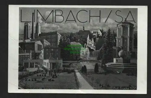 136970 AK Limbach Sa. 1937 Fotomontage Photo Franke