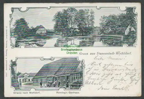 137191 AK Duvenstedt Hamburg Wohldorf Ohlstedt 1900Gasthaus Römling Kupferhof