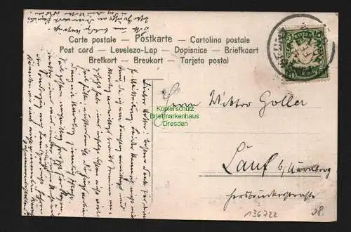 136722 AK Haßfurt Schützengesellschaft 1909 Künstlerkarte