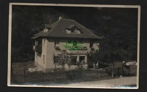 136755 AK Grünau Leutenberg Villa Waldfrieden 1932 Bahnpost Eichicht Lobenstein