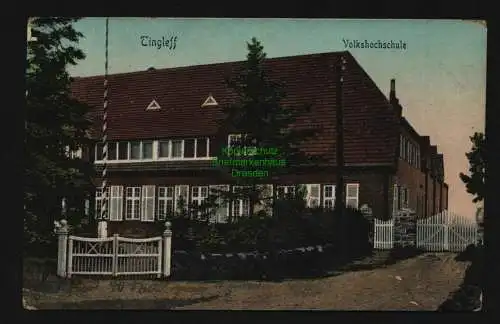 136361 AK Tinglev Sogn 1911 Volkshochschule