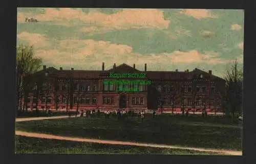 136697 AK Viljandi Fellin Estland Eesti um 1910 Schule ? Großes Gebäude