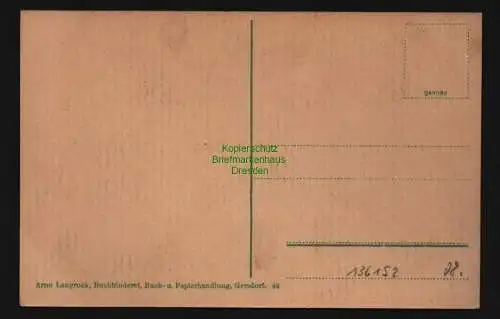 136152 AK Gersdorf Bz. Chemnitz um 1920