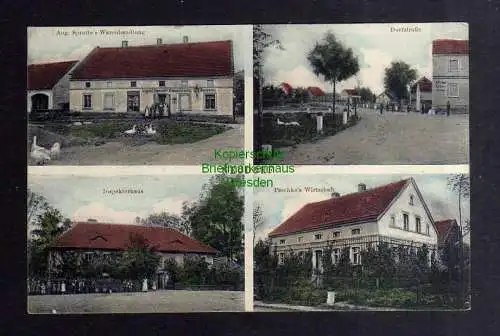 135719 AK Neudorf bei Breslau 1918 Warenhandlung Sprotte Inspektorhaus Gasthaus