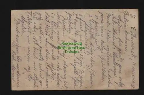 136024 AK Dewinsku 1918 1. Weltkrieg Soldaten brennende Stadt