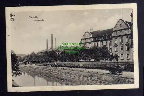 135320 AK Gliwice Gleiwitz 1913 Fabrikstraße