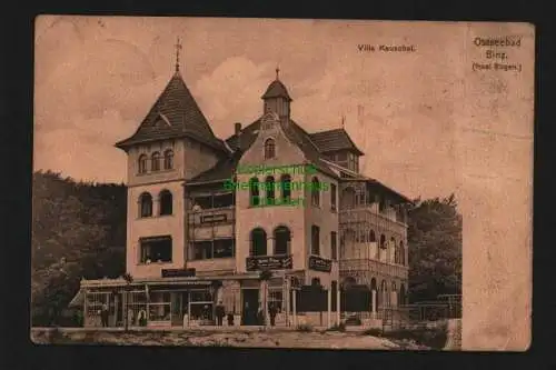 135276 AK Ostseebad Binz Insel Rügen Villa Keuschel 1908