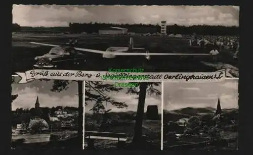 135286 AK Oerlinghausen um1960 Berg- und Segelfliegerstadt Flugplatz