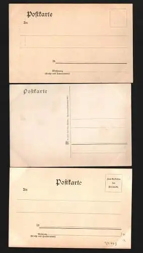 134749 3 AK Rabenstein Fränkische Schweiz um 1910 Rabeneck Neumühle