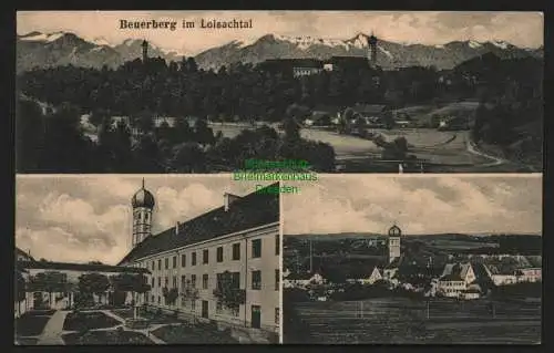 134898 AK Beuerberg Eurasburg im Loisachtal Panorama Kloster