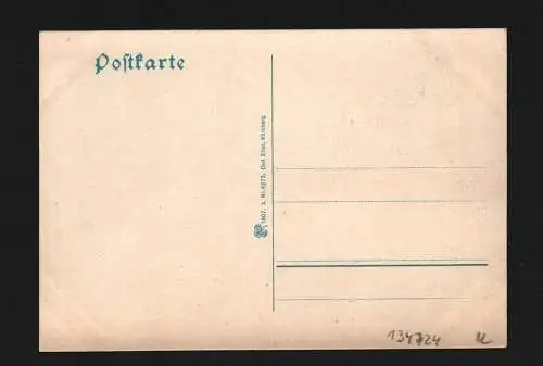 134724 AK Hirschbach Gasthaus Panorama um 1920