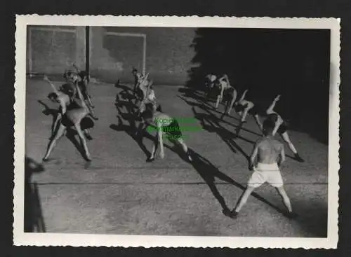 134965 Foto Schlesien 1935 Sportfest Gay Nude Leibesübungen