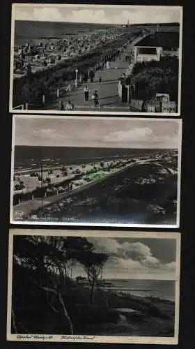 134131 3 AK Ostseebad Müritz Strandpromenade 1942 1939