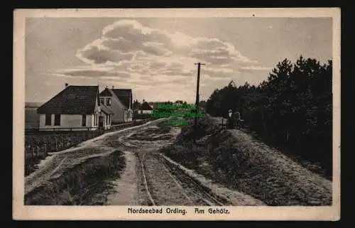 134435 AK Nordseebad Ording Am Gehölz Sanct Peter 1918